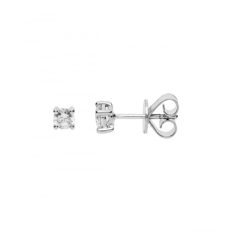 Pendientes Oro Blanco 18Kt