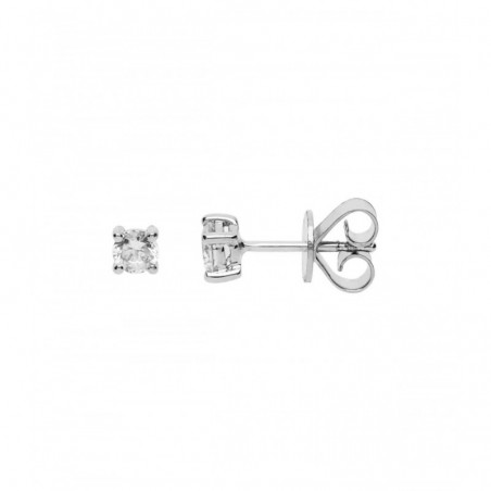 Pendientes Oro Blanco 18Kt