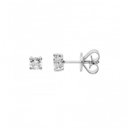 Pendientes Oro Blanco 18Kt