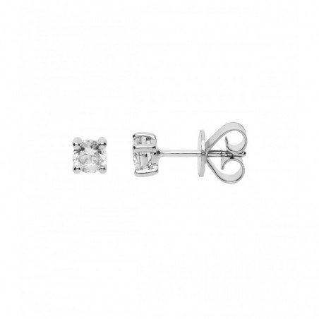 Pendientes Oro Blanco 18Kt