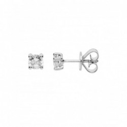 Pendientes Oro Blanco 18Kt