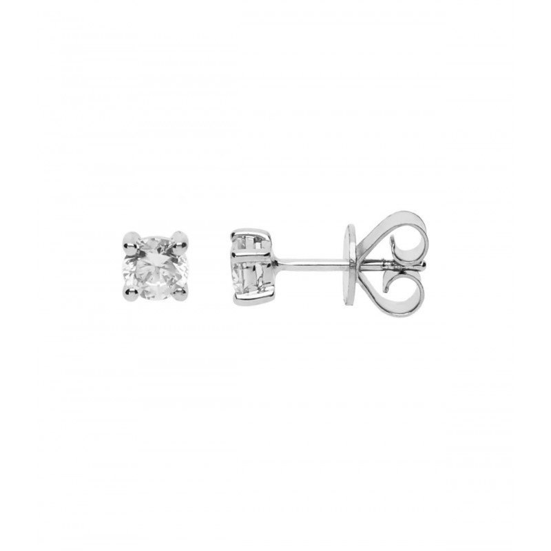 Pendientes Oro Blanco 18Kt