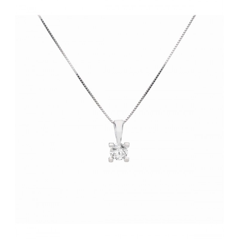 Colgante Oro Blanco 18Kt