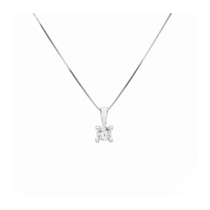 Colgante Oro Blanco 18Kt