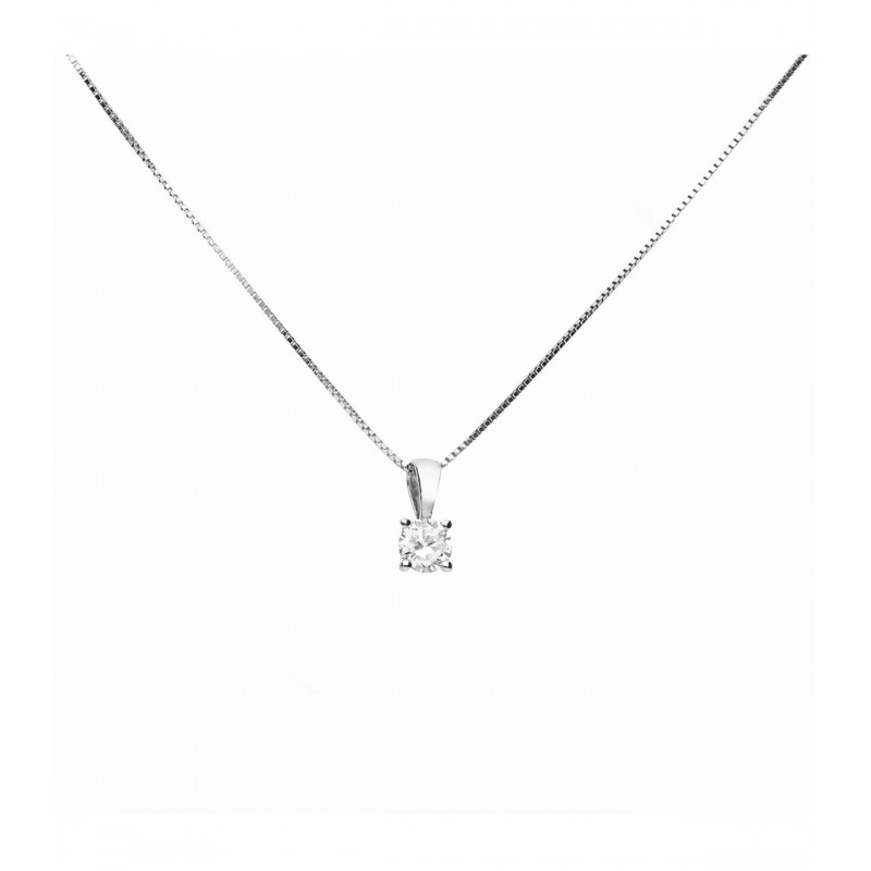 Colgante Oro Blanco 18Kt