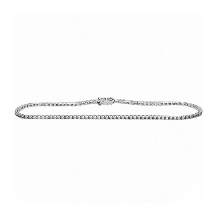 Pulsera Oro Blanco 18Kt