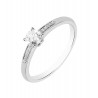 Solitario Oro Blanco 18kt
